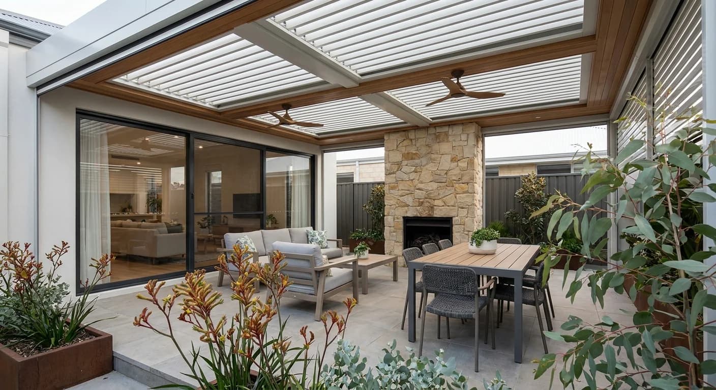 Recent patio work in Currambine