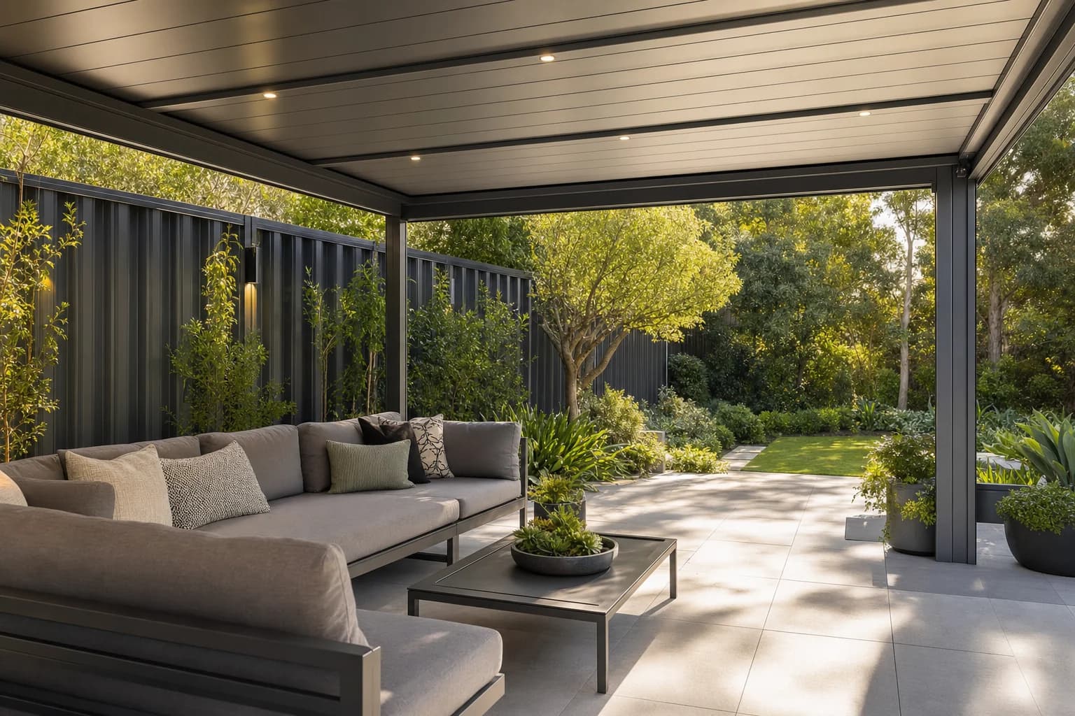Recent patio work in Kingsley