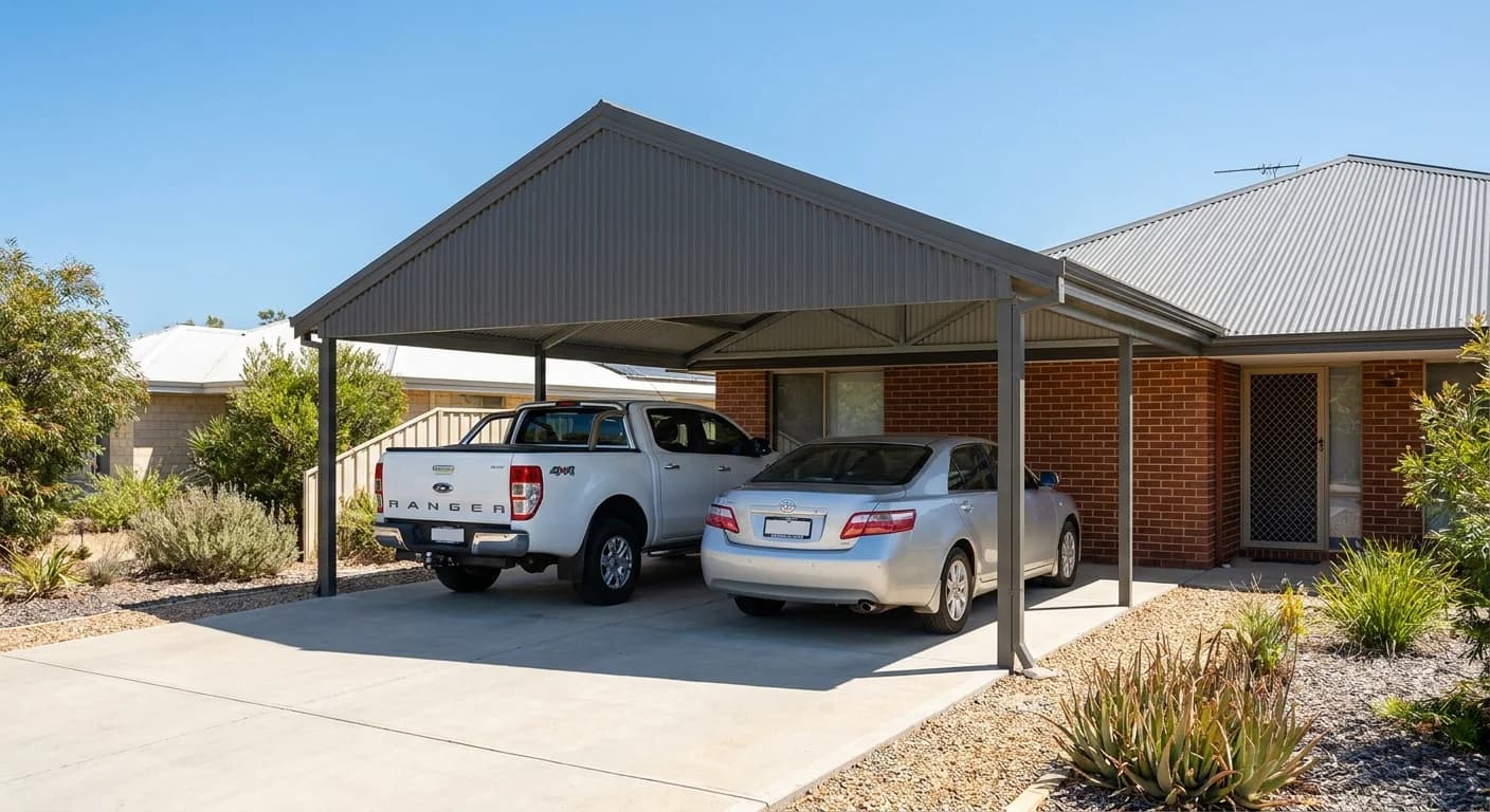 Carports for a Perth home