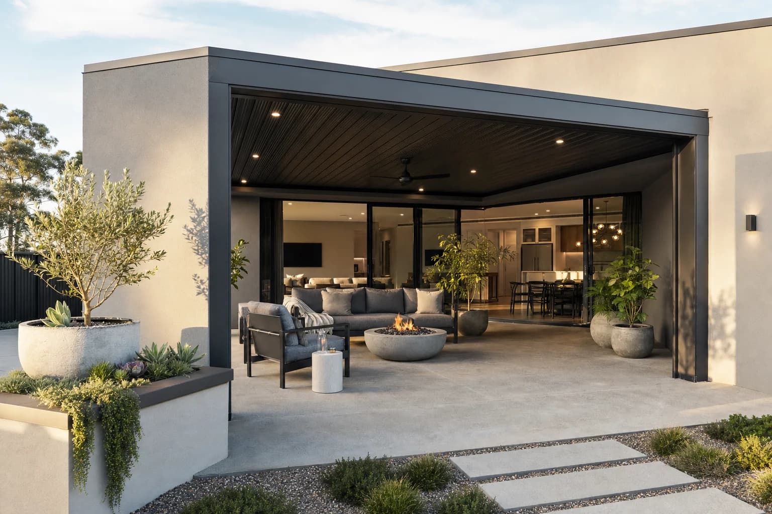 Custom Patios & Additions at a Joondalup home