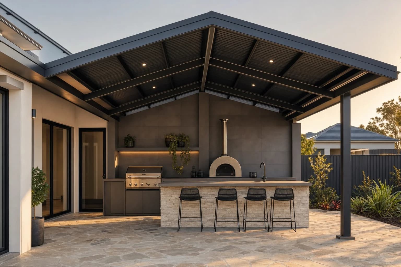 Gable Patios for a Perth home