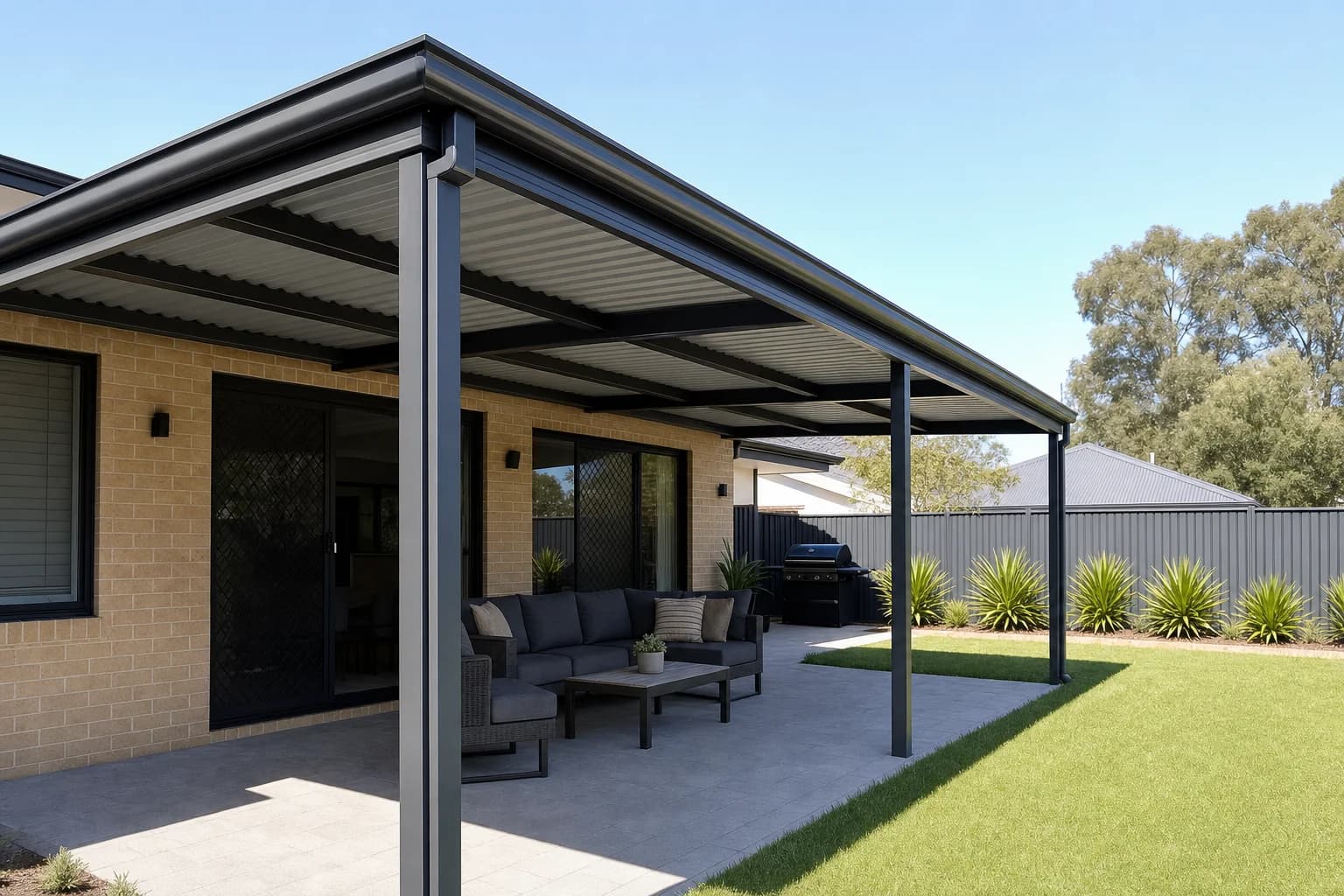 Patio Roof Repairs & Re-Roofing detail in Perth